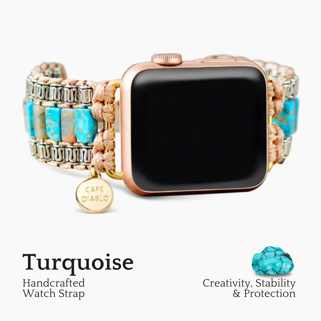 Cinturino Divine Ivory Turquoise per Apple Watch