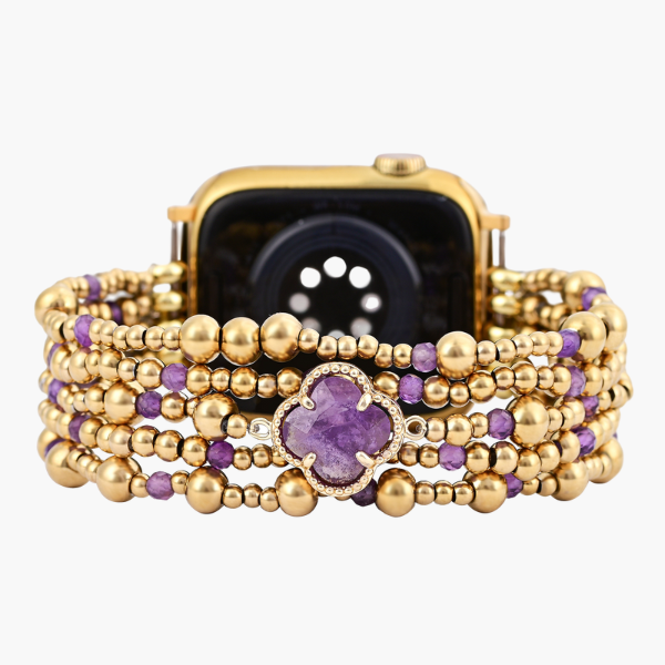 Imperial Amethyst Protezione Stretch Cinturino Apple Watch