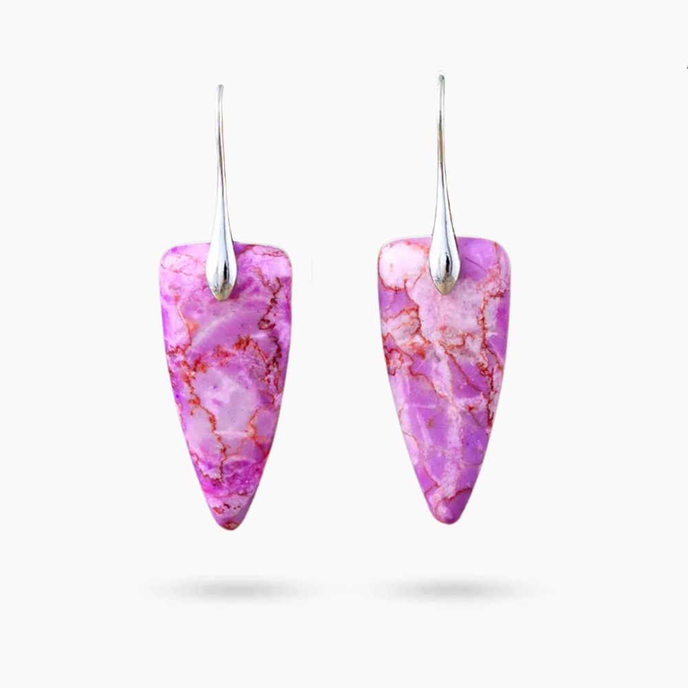 Orecchini in Giada Lilac Mistico