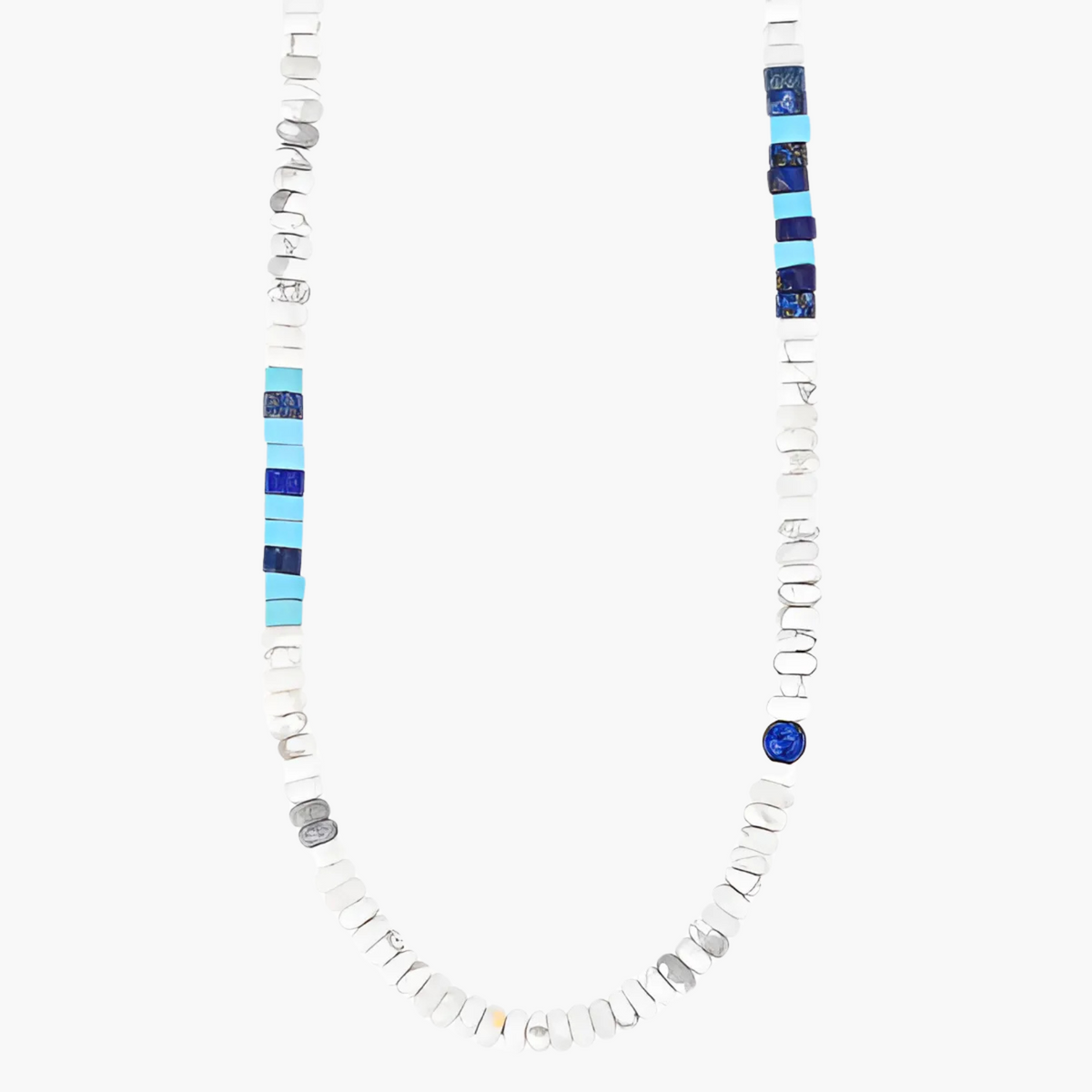 Collana Ocean in Ematite da Uomo