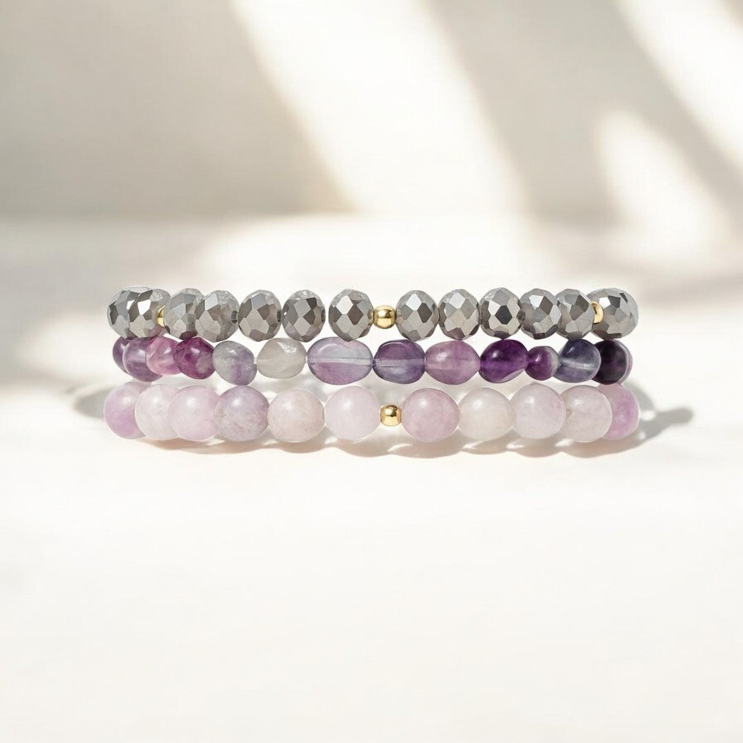 Cinturino Apple Watch Lepidolite Glow