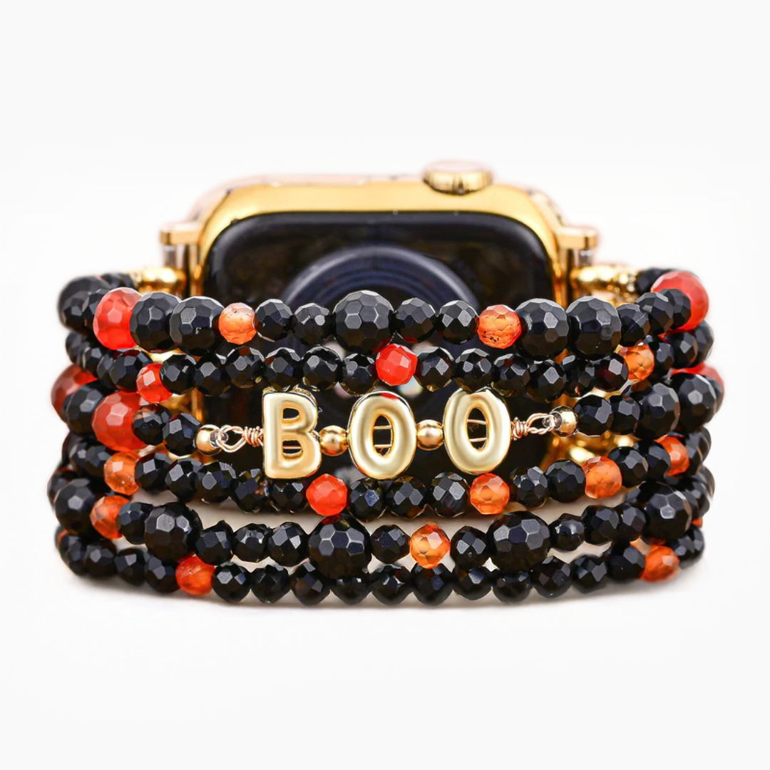 Cinturino Apple Watch con tema Zucca di Halloween