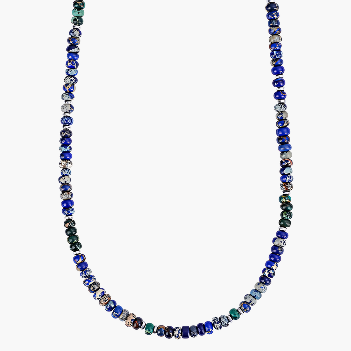 Collana Rugged Jasper da Uomo