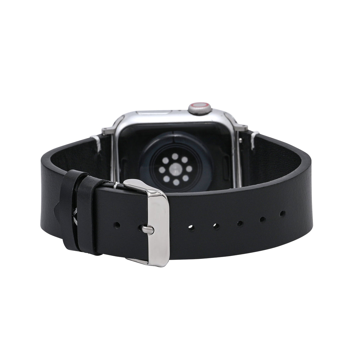 Cinturino Apple Watch da uomo in pelle nera