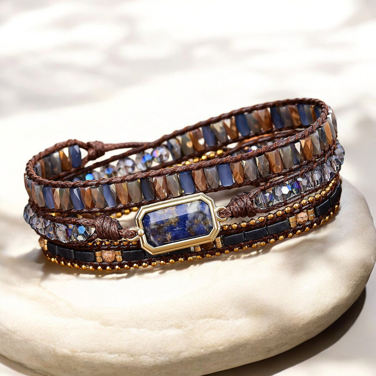 Bracciale avvolgente Midnight Royalty