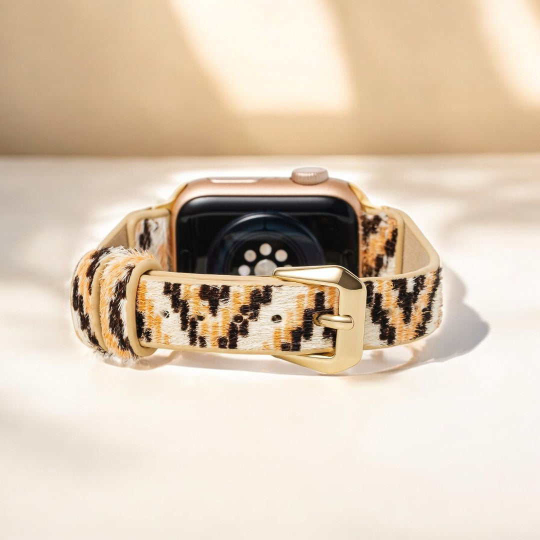 Cinturino Apple Watch in pelle Ebony Escalade