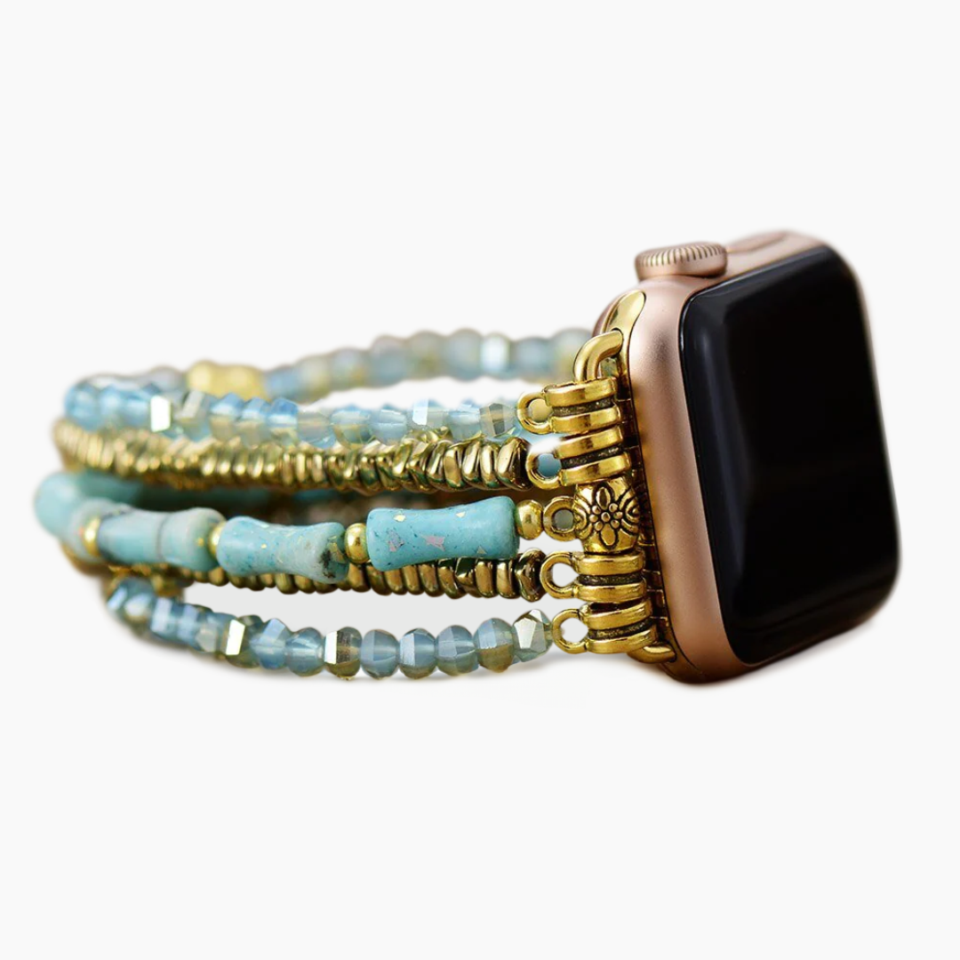 Cinturino elastico Jade Glimmer per Apple Watch