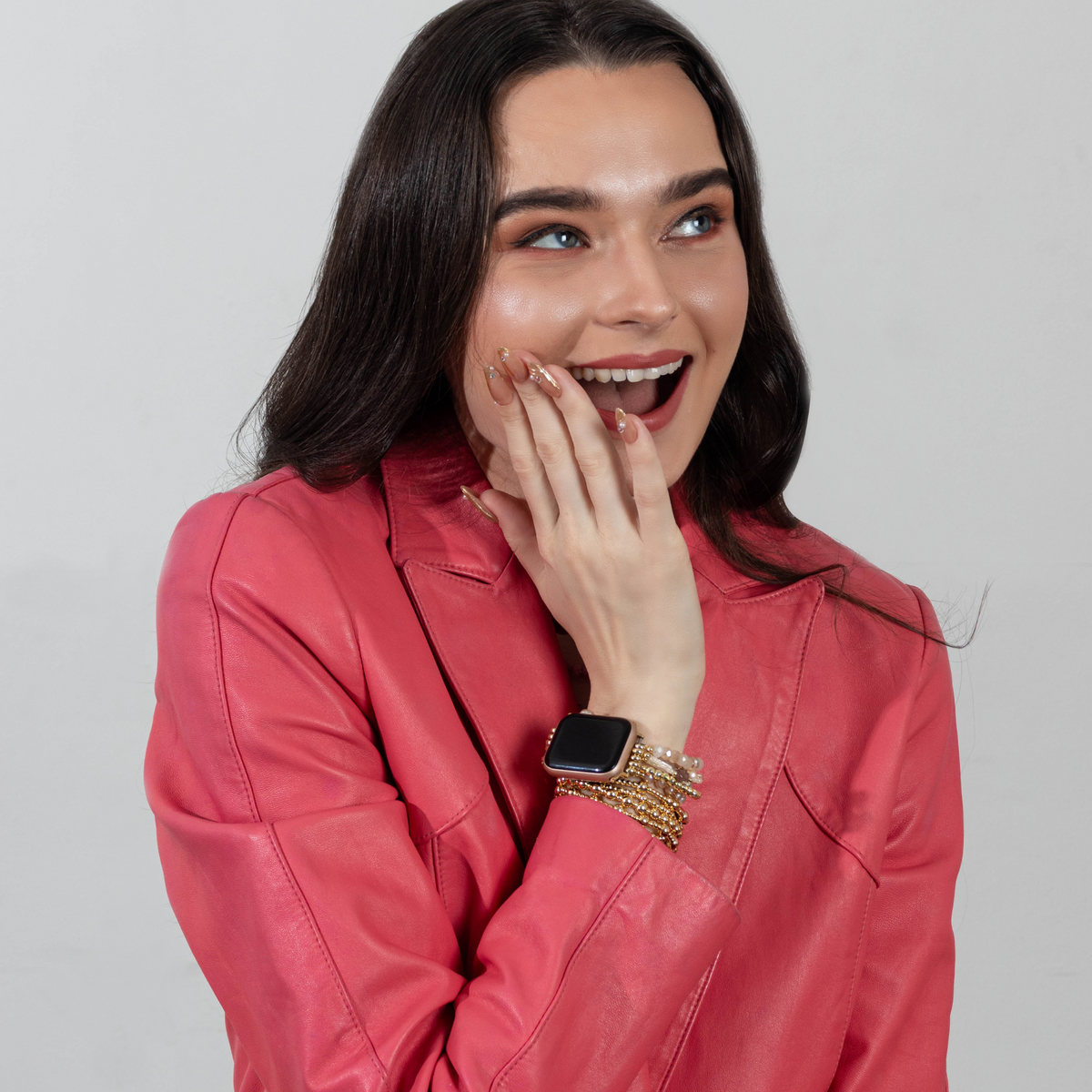 Set di Bracciali Dorati Demure