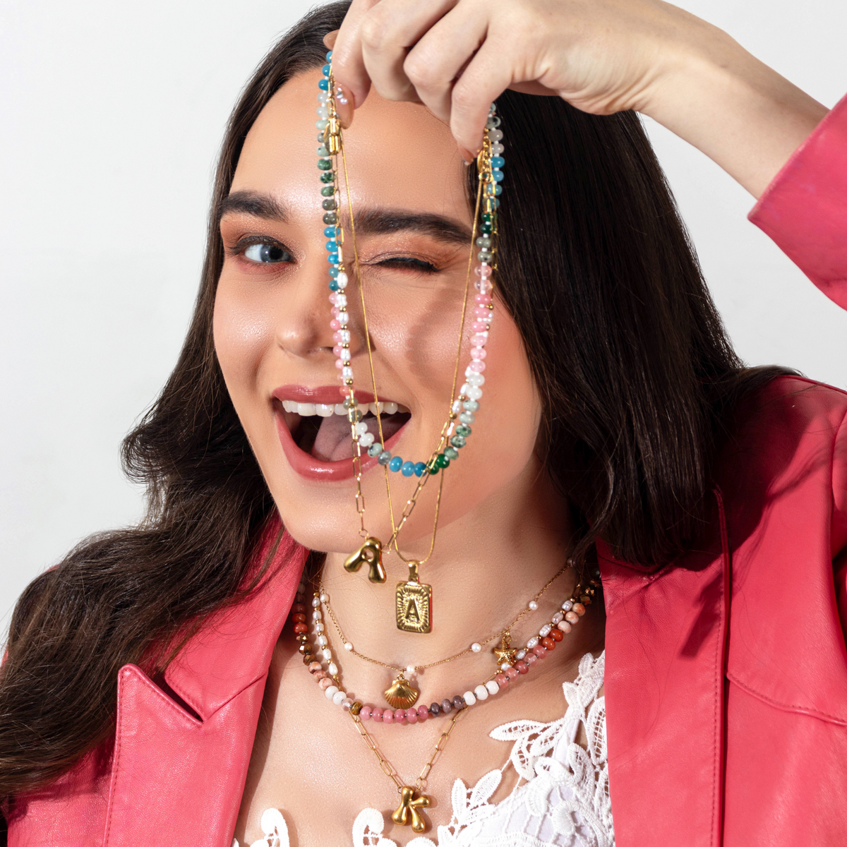 Collana in Pietra Sogno Pastel