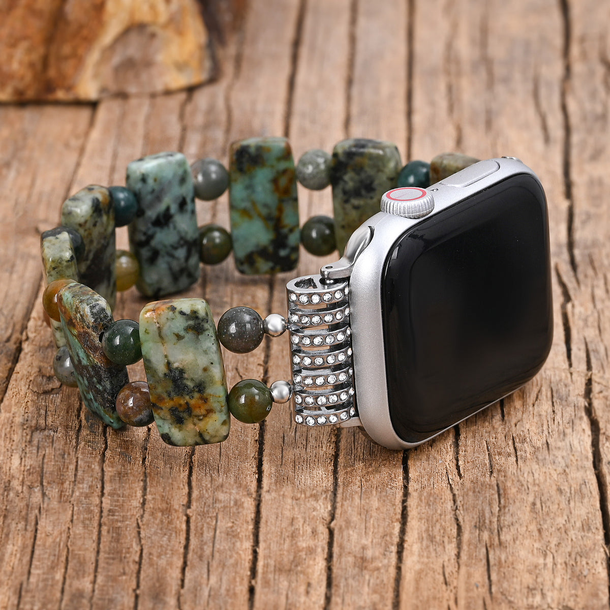 Cinturino Apple Watch Elasticizzato Foresta Antica