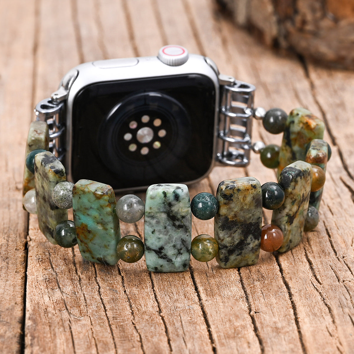 Cinturino Apple Watch Elasticizzato Foresta Antica