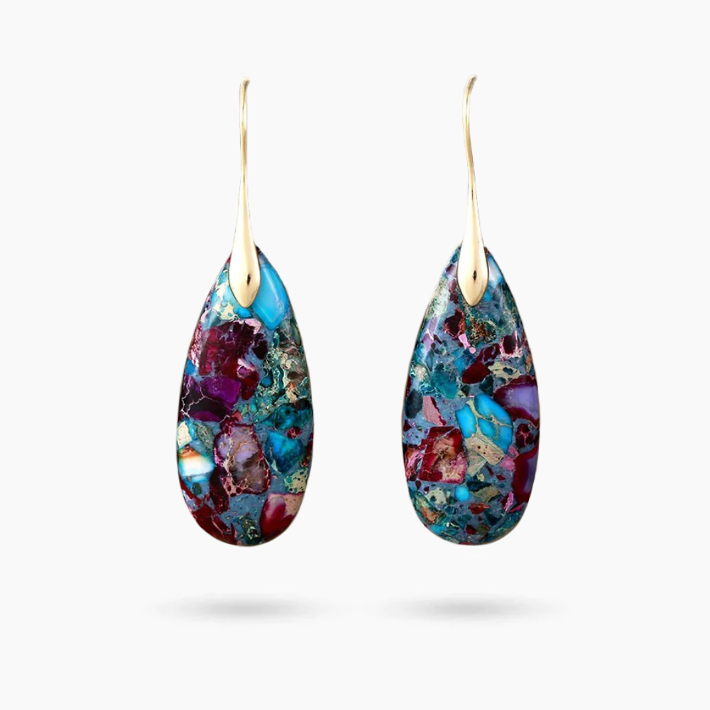 Orecchini Pendenti Mystic Depths Jasper