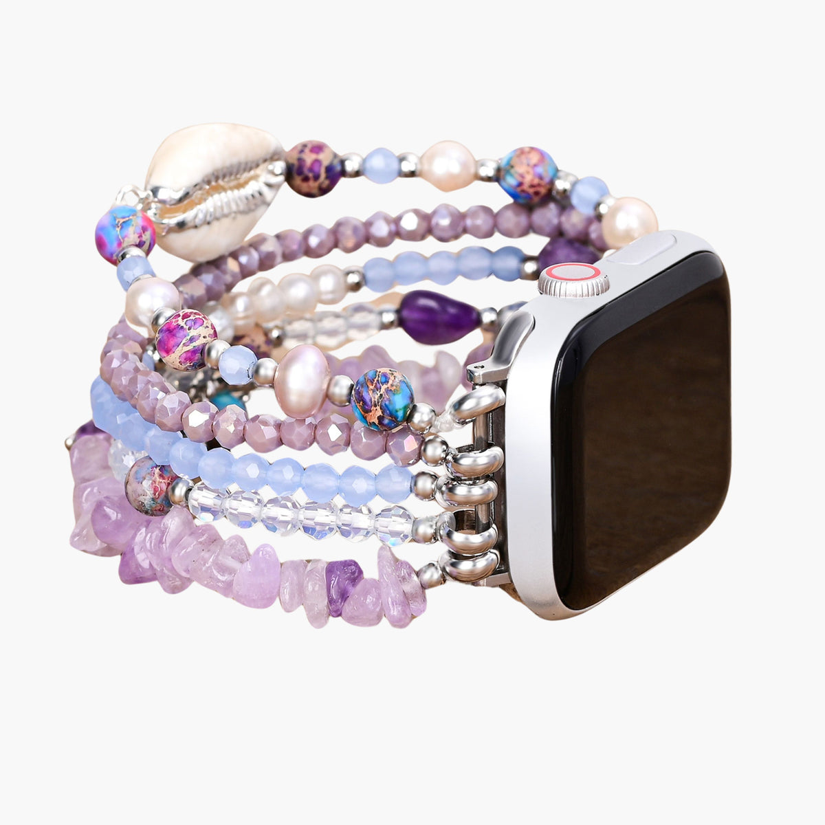 Cinturino Apple Watch elasticizzato Lilac Shoreline