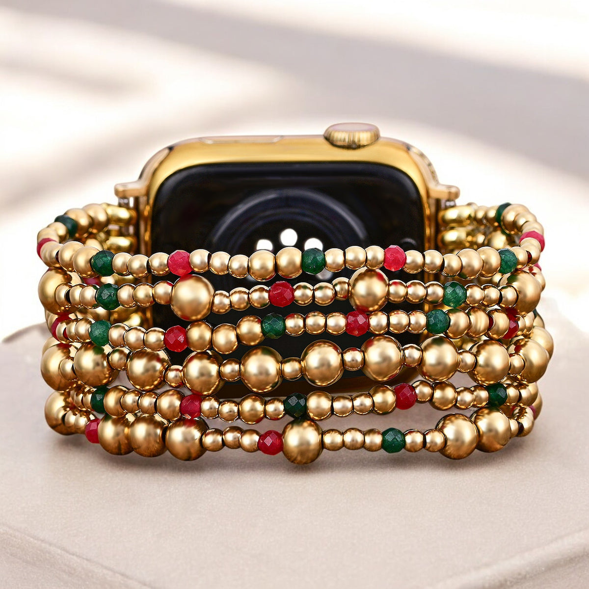 Cinturino Apple Watch Christmas Gold Magic