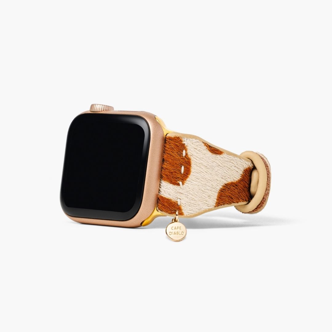 Cinturino Apple Watch in pelle liscia Savannah