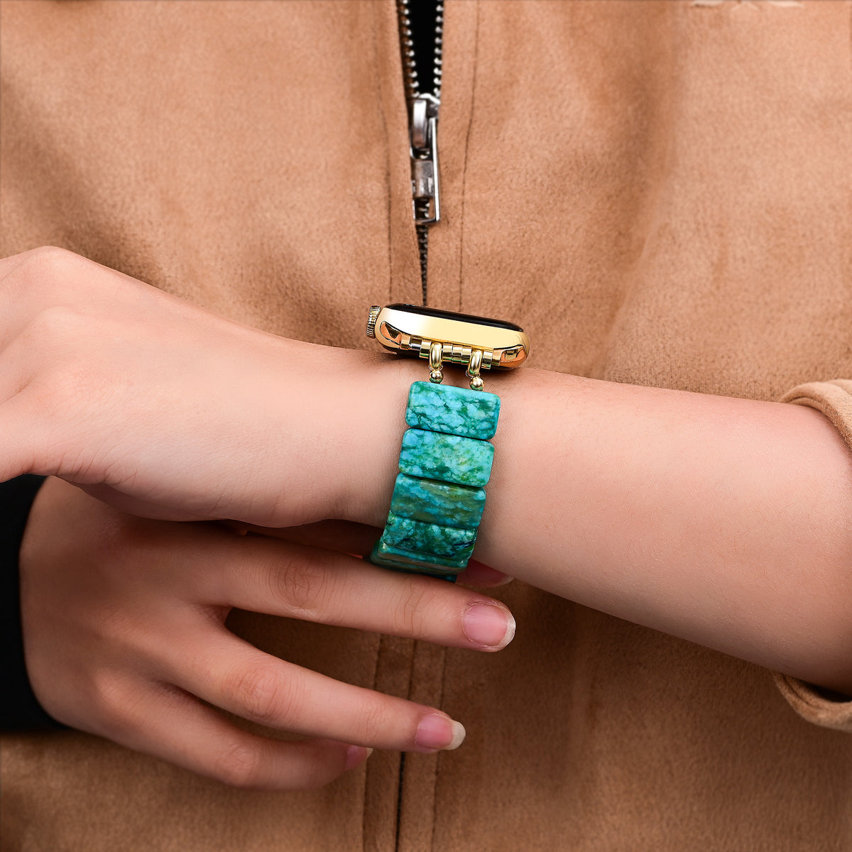 Cinturino Jade Serenity Stretch per Apple Watch