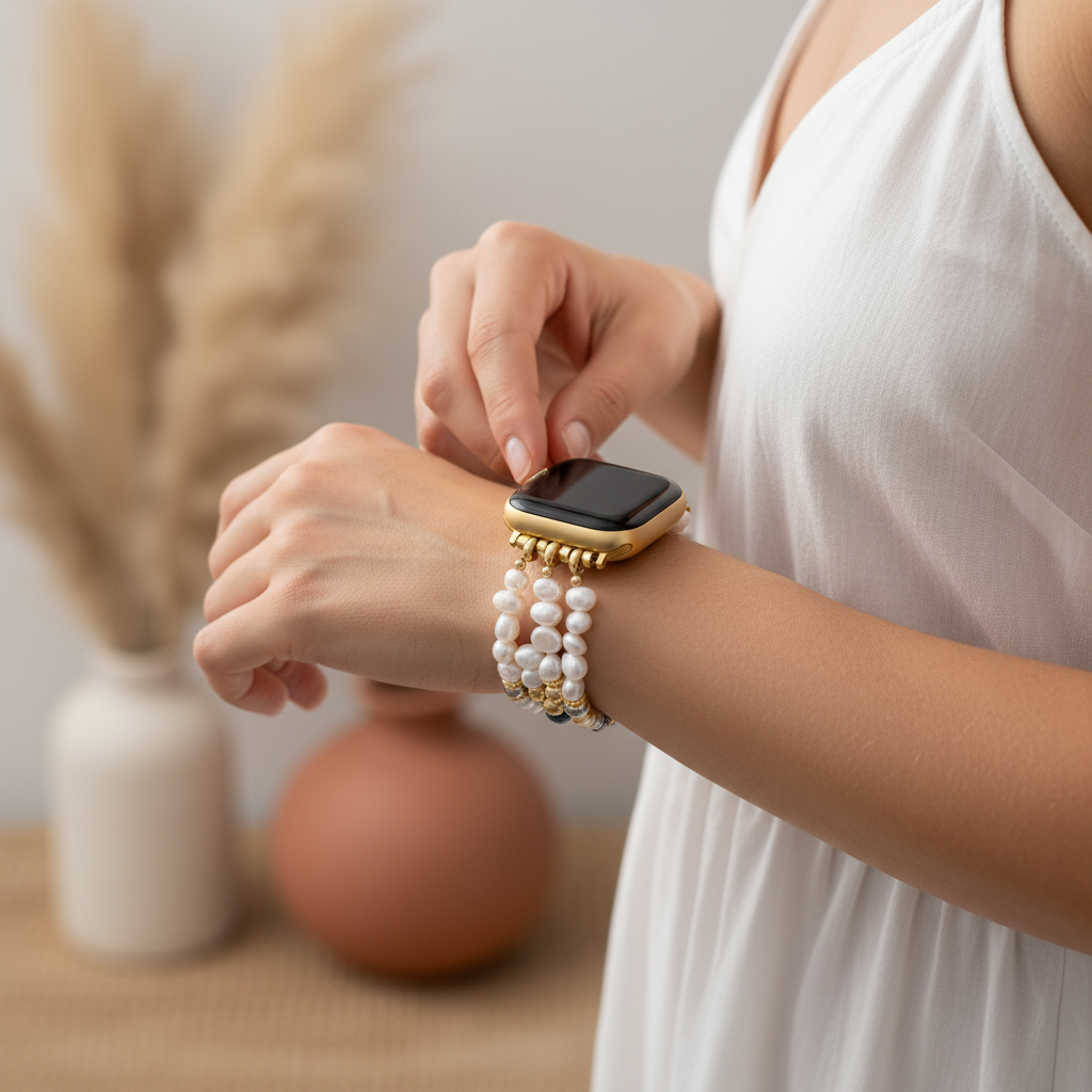 Cinturino elastico Chakra Couture per Apple Watch