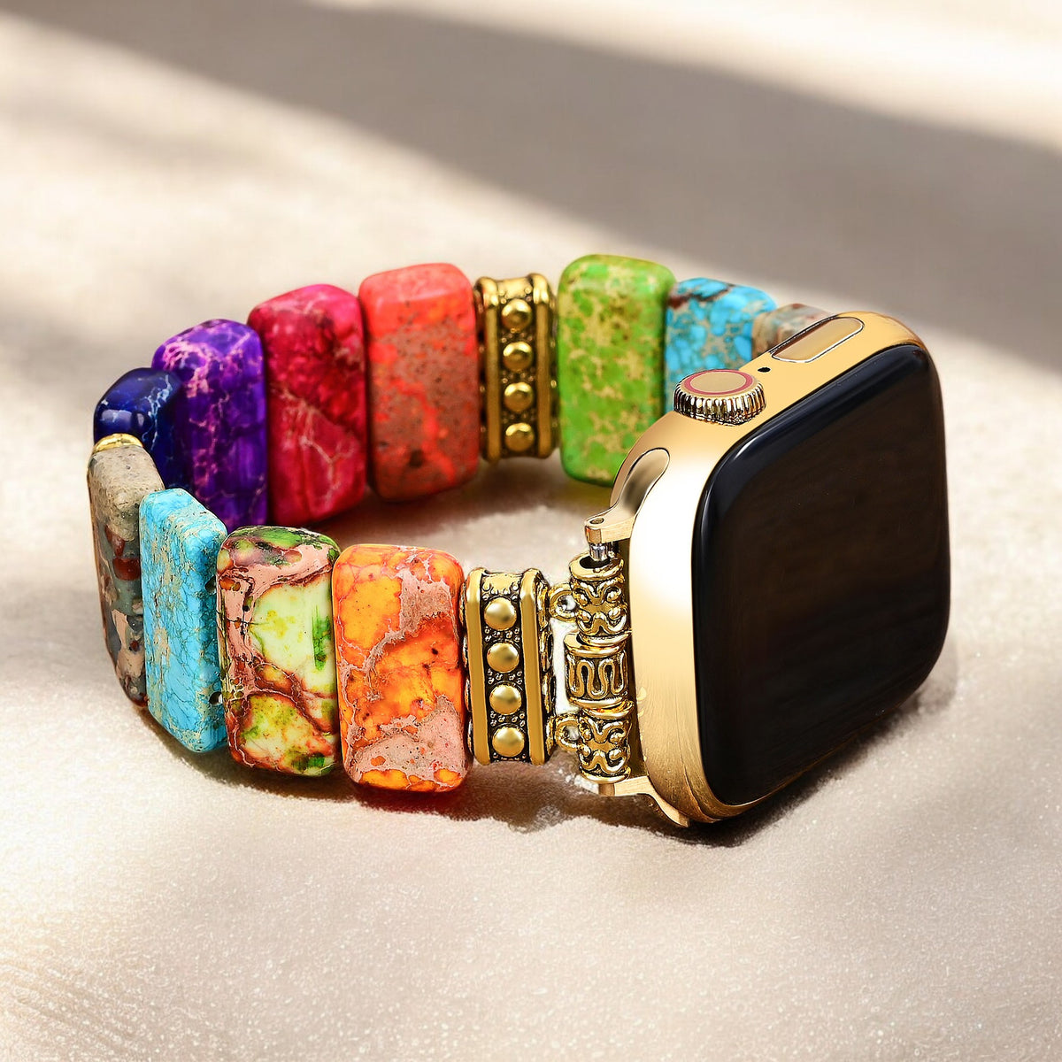 Cinturino Chic Chakra Stretch per Apple Watch
