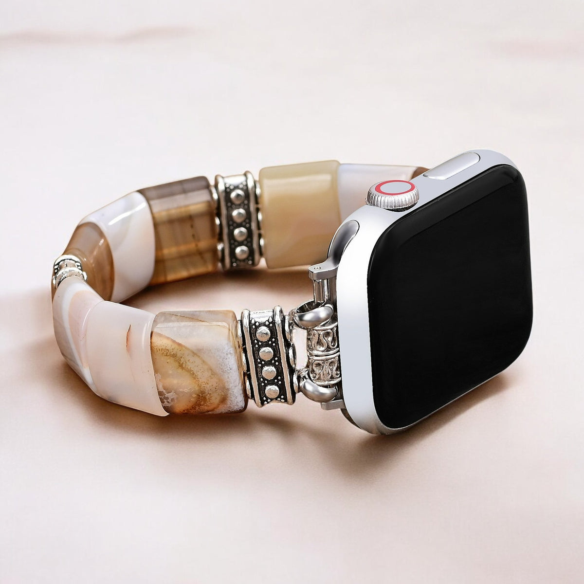 Cinturino elasticizzato Sacred Sands Agate per Apple Watch