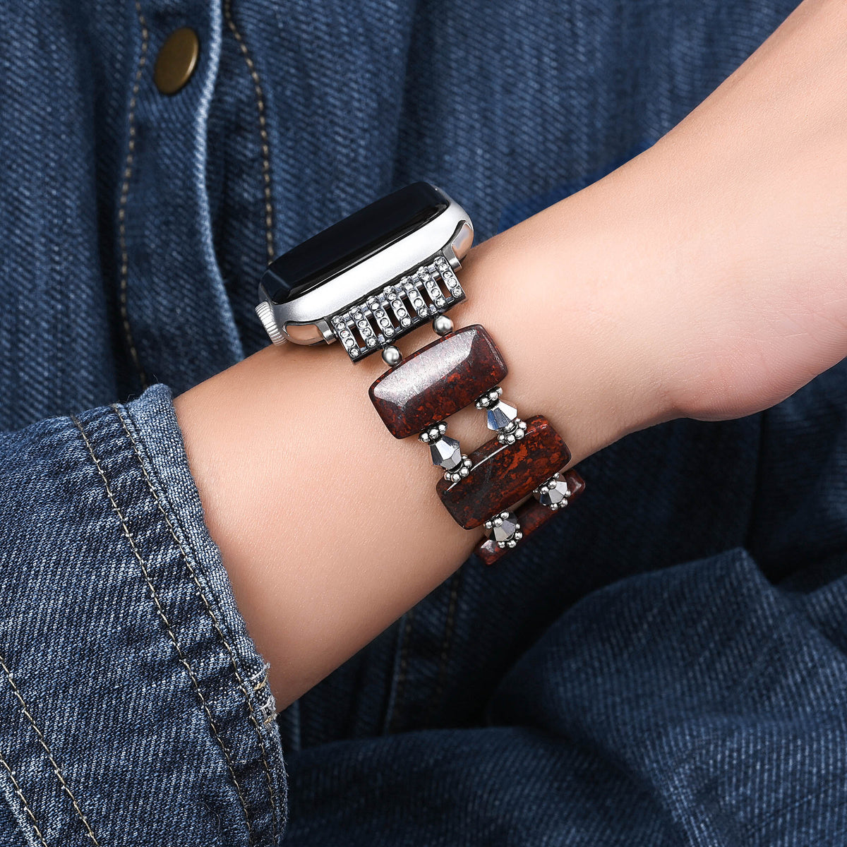 Cinturino Elasticizzato Rose Harmony per Apple Watch