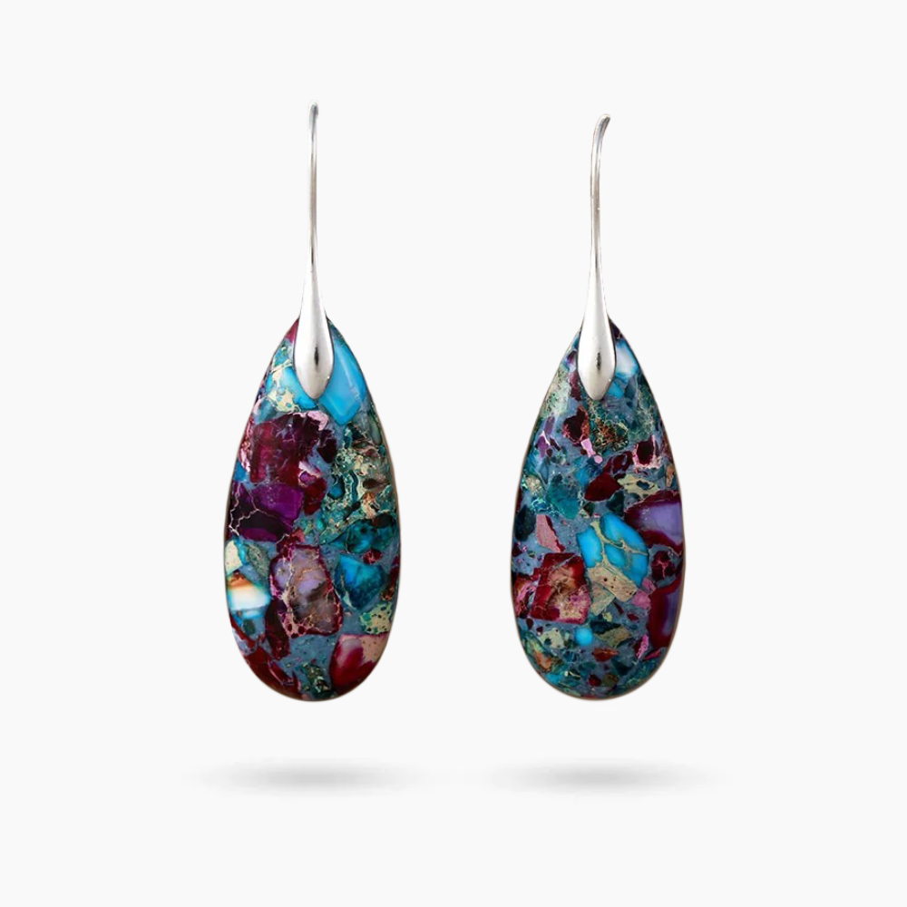 Orecchini Pendenti Mystic Depths Jasper