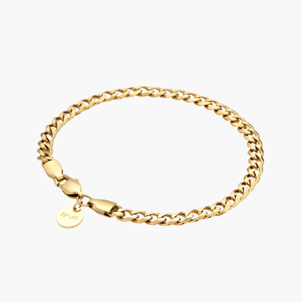 Bracciale Cubano (Oro) 5mm
