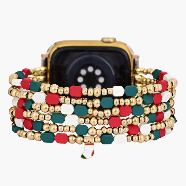 Cinturino Apple Watch Santa's Joy Festive Stretch