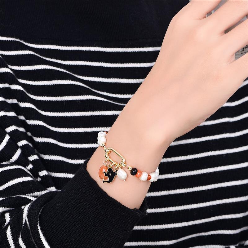 Braccialetto Perla Luce di Natale