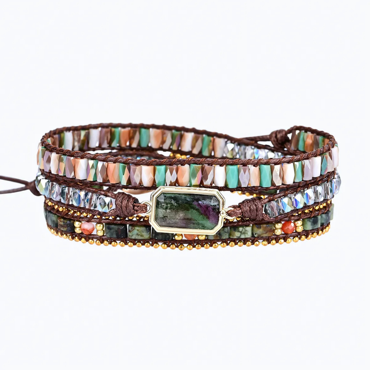 Bracciale avvolgente Mystic Earth