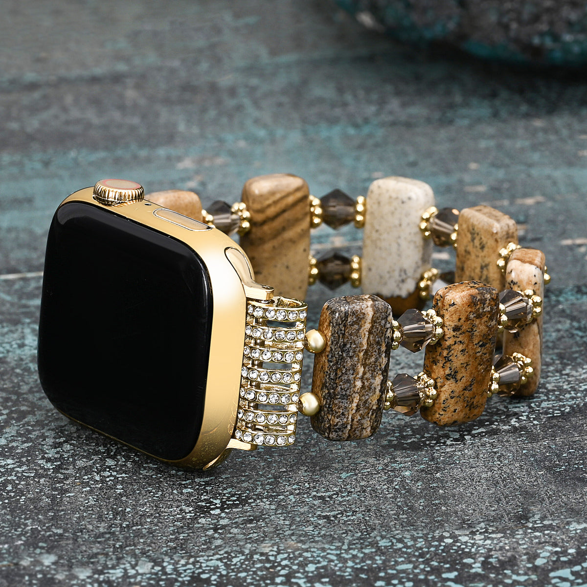 Cinturino Elasticizzato Desert Jasper per Apple Watch