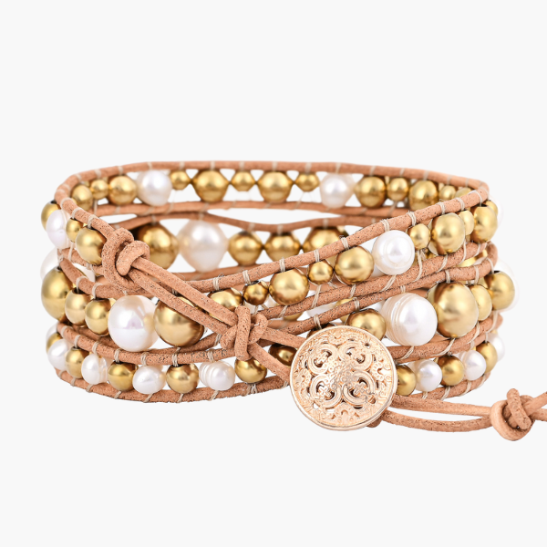 Bracciale avvolgente Pearl Bliss