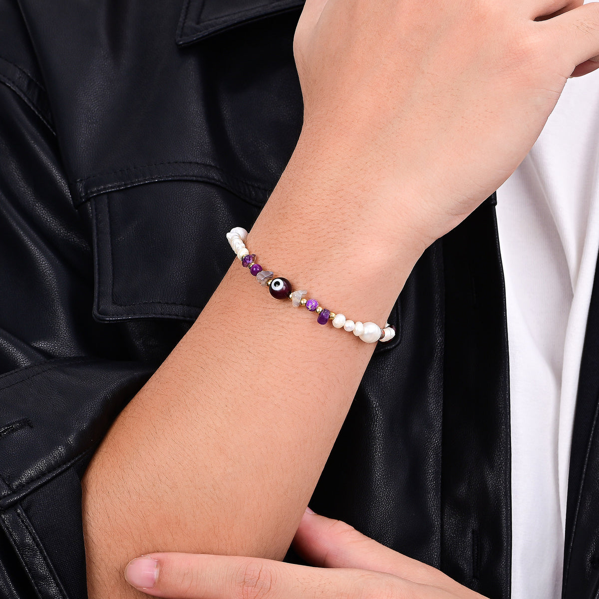 Bracciale Protettivo da Uomo Zanzibar Pearl