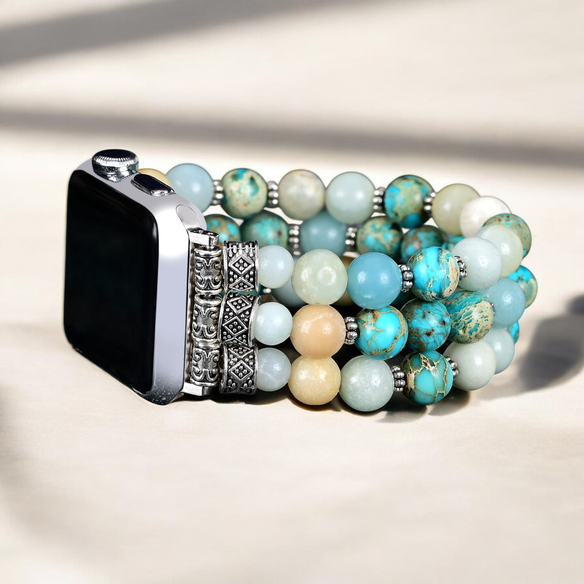 Cinturino per orologio Amazon Blue Ocean Stretch