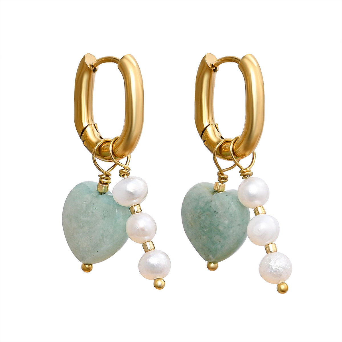 Orecchini Amore Amazonite