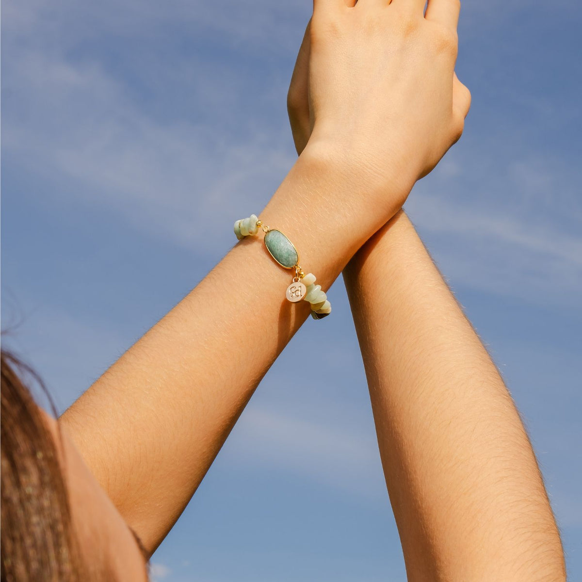 Bracciale in Amazonite Seabreeze