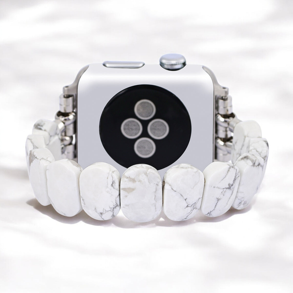 Bracciale elastico Whimsical Howlite per Apple Watch