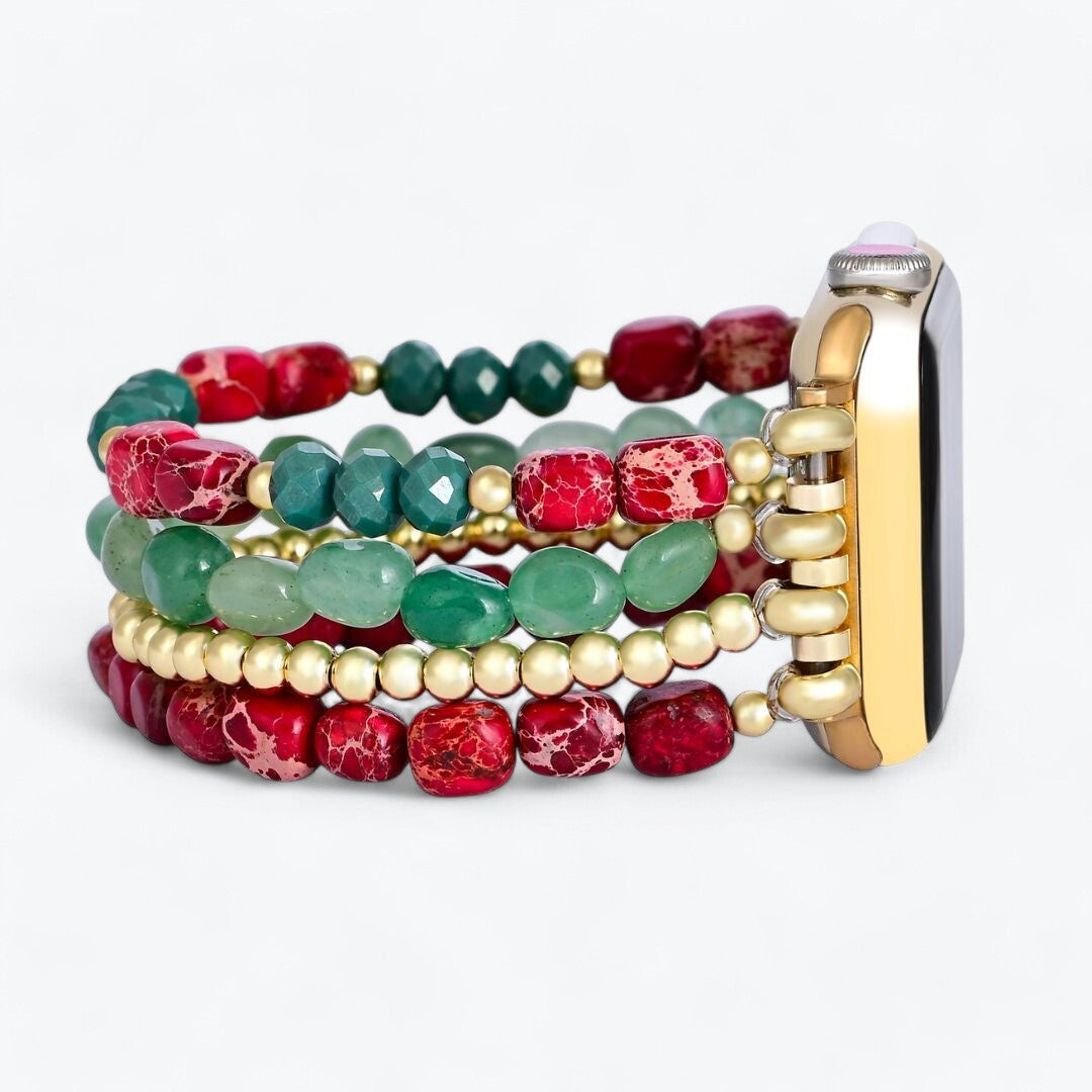 Cinturino Apple Watch Evergreen Gold Elegance Natale