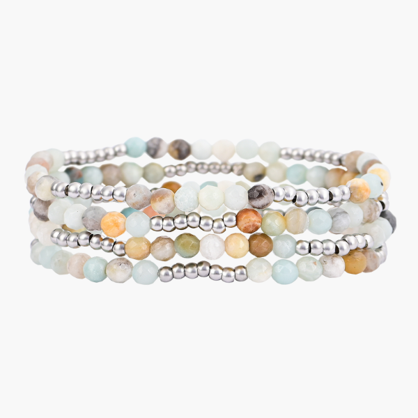 Set Bracciali Brillantezza Amazonite