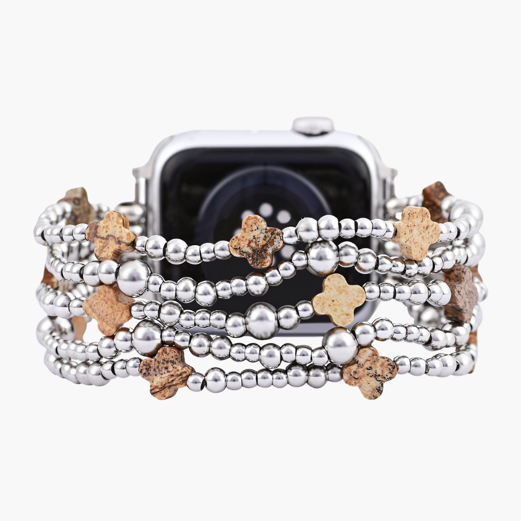 Cinturino Apple Watch Ethereal Sands Cross Stretch
