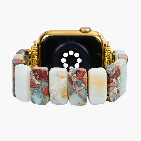 Cinturino elasticizzato Earth Amazonite per Apple Watch