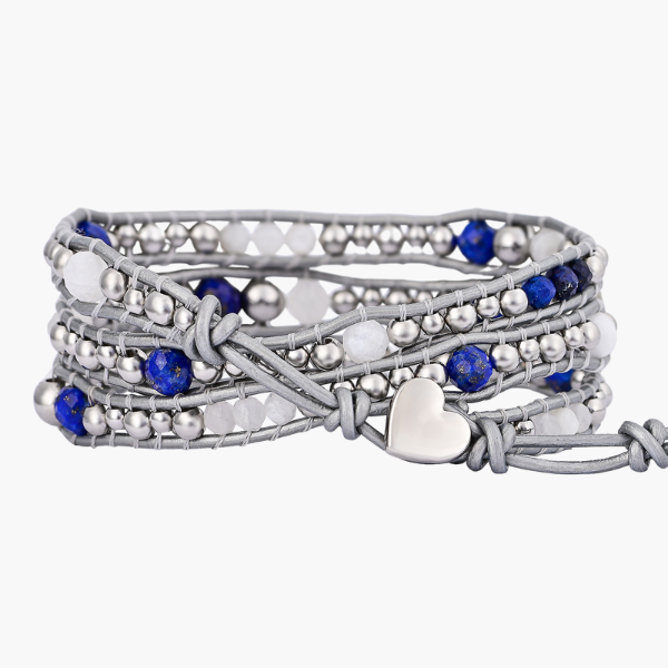 Bracciale Avvolgente Protettivo Celestial Lapis