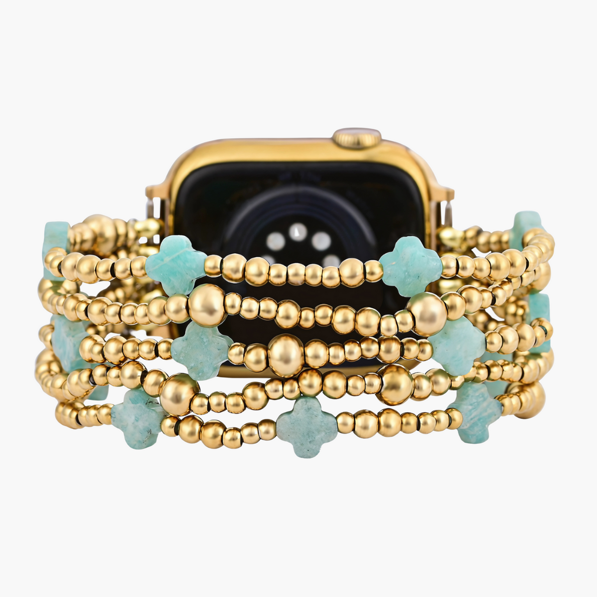 Cinturino Apple Watch Serene Blue Cross Stretch