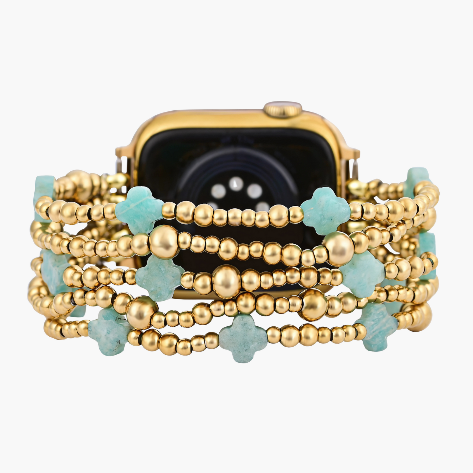 Cinturino Apple Watch Serene Blue Cross Stretch