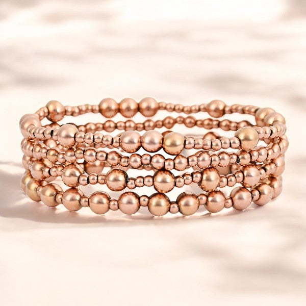 Set Bracciali Serenità in Oro Rosa