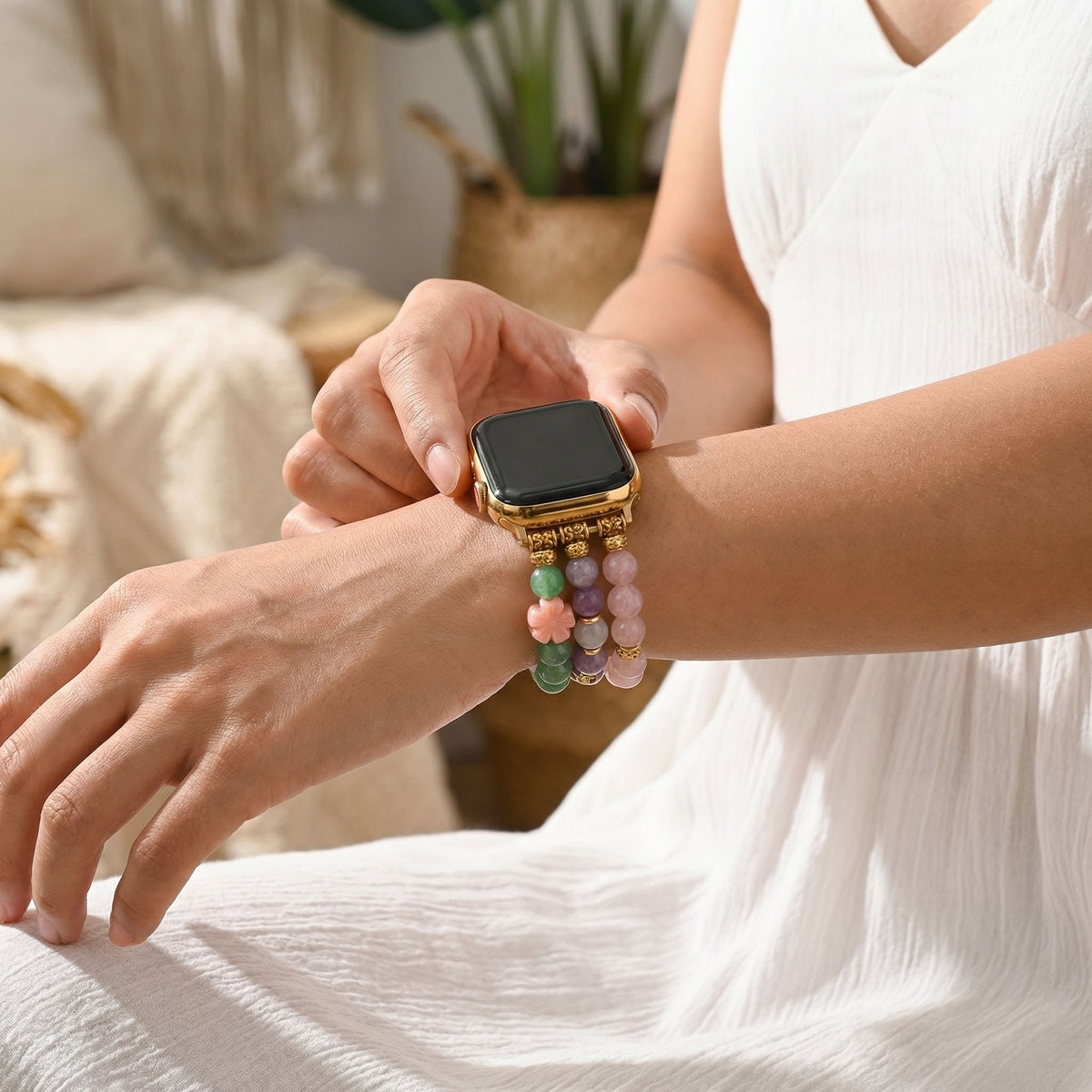 Cinturino Apple Watch Eternal Jade MOM Stretch