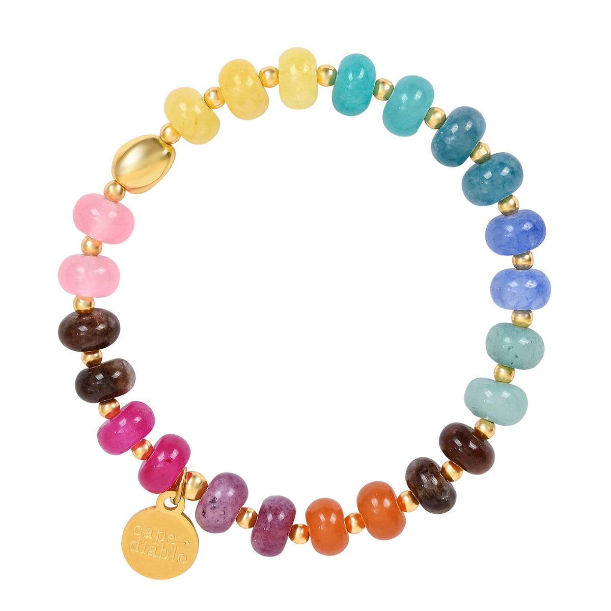 Bracciale Luminoso Giada Celestiale