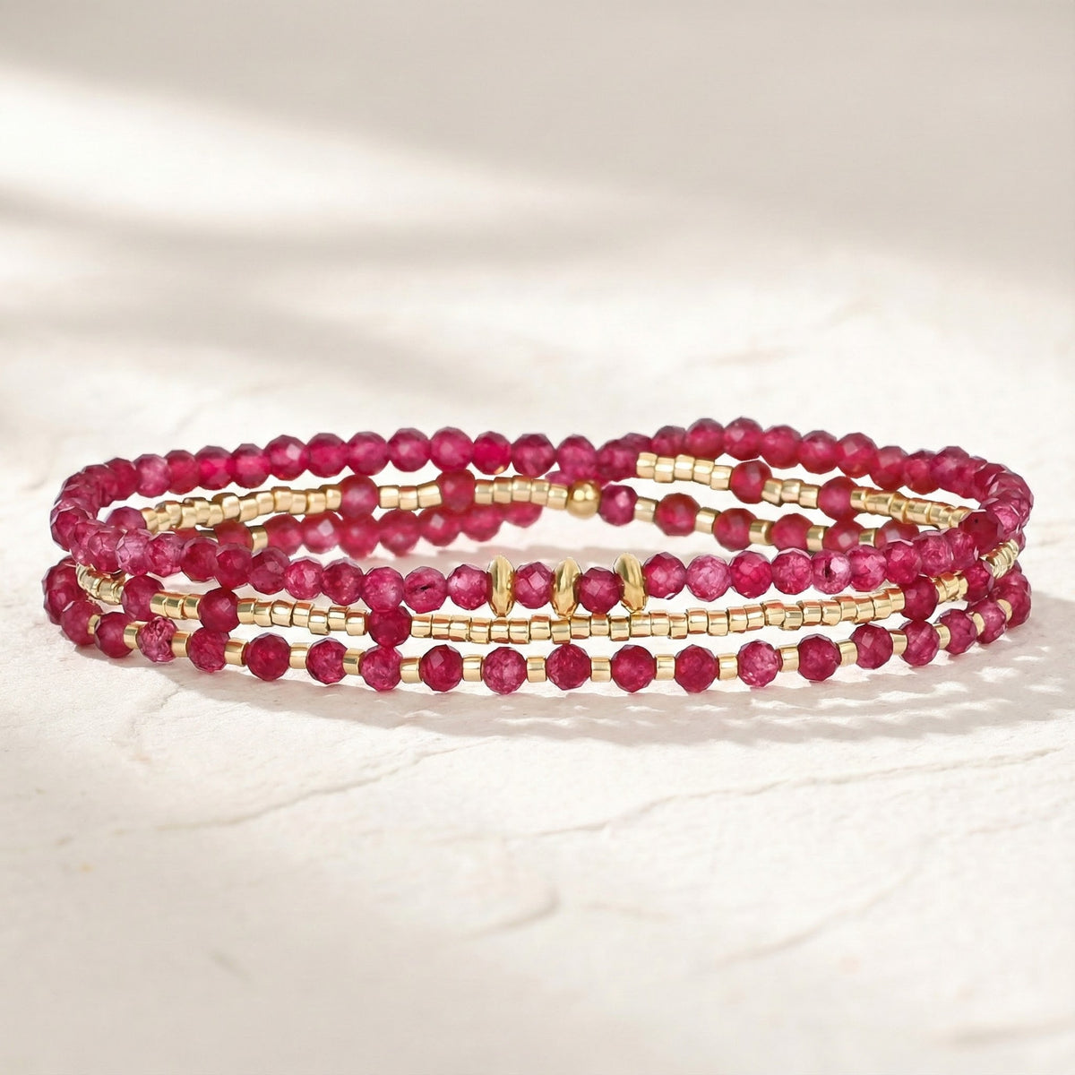 Crimson Dream Bracciale/Collana Multi-Stile