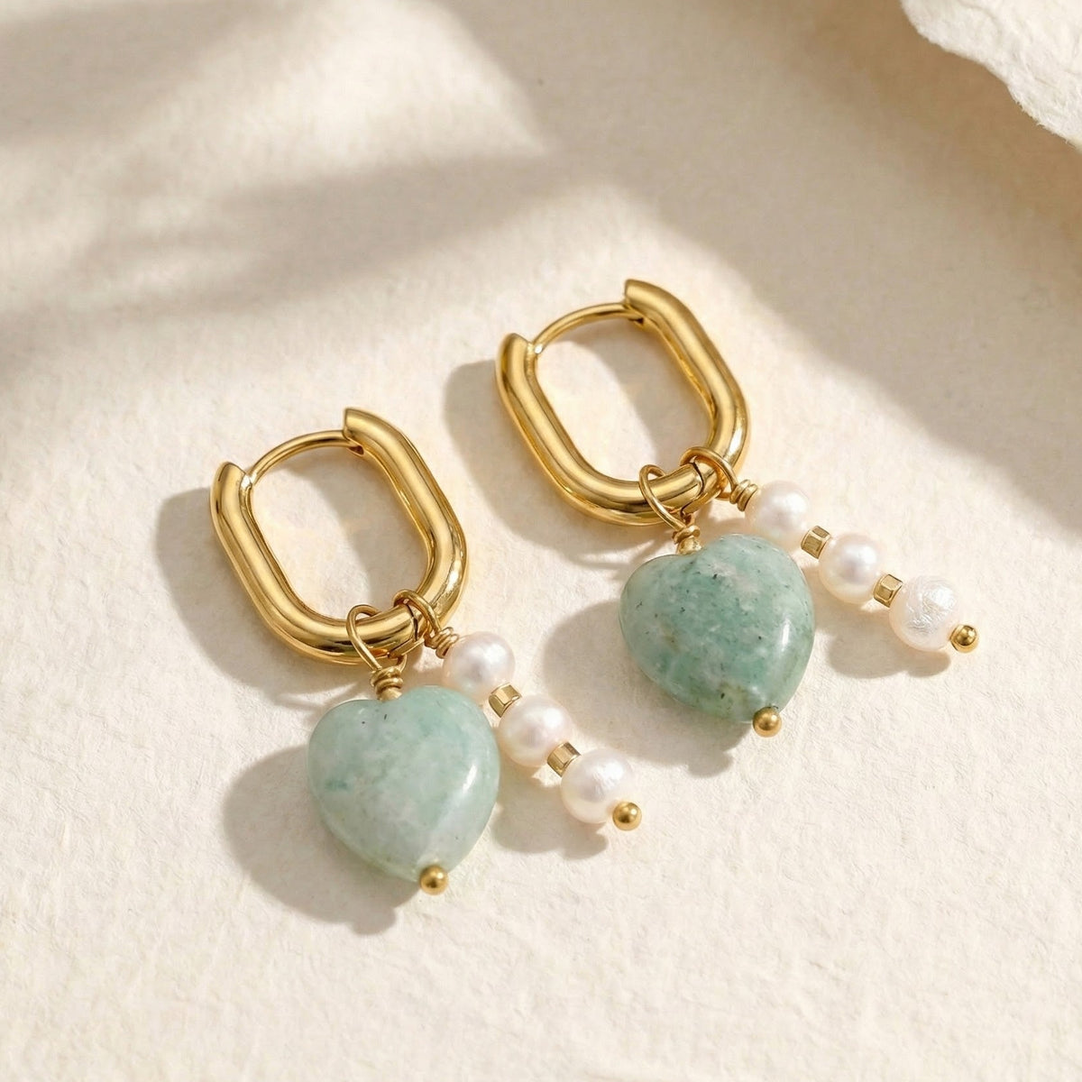 Orecchini Amore Amazonite