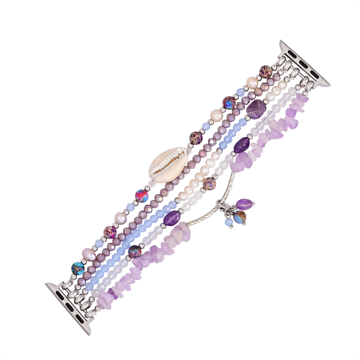Cinturino Apple Watch elasticizzato Lilac Shoreline