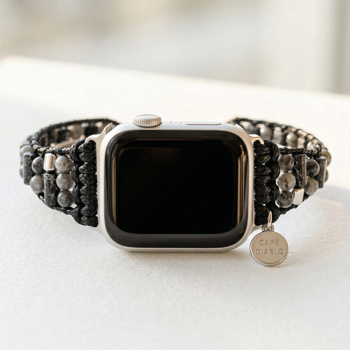 Cinturino Active da uomo in Labradorite per Apple Watch